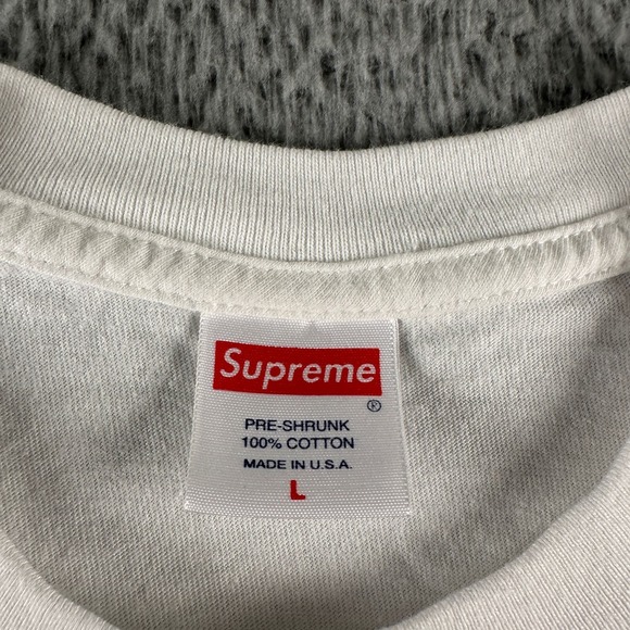 Supreme Gas Tee Shirt Mens L Iron Money Graphic Always Open Back Logo Streetwear - Picture 3 of 8